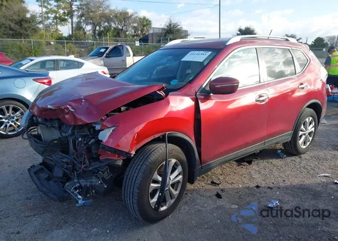 2015 Nissan Rogue Sv from USA, damaged, VIN KNMAT2MT9FP536991